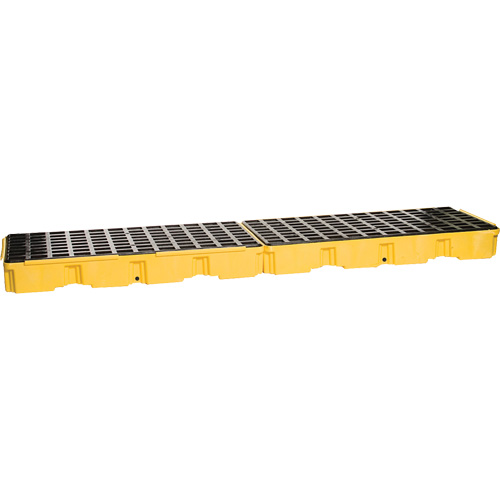 Modular Spill Platform, 60.5 US gal. Spill Capacity, 26.5" x 103.5" x 6.5" Fastek