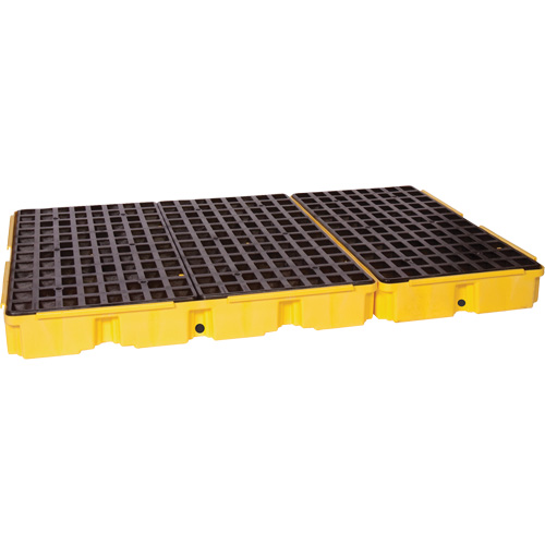Modular Spill Platform, 88 US gal. Spill Capacity, 51.5" x 78.25" x 6.5" Fastek