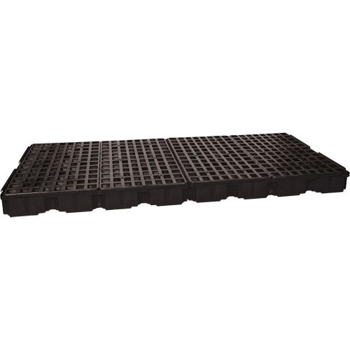 Modular Spill Platform, 121 US gal. Spill Capacity, 51.5" x 103" x 6.5" Fastek