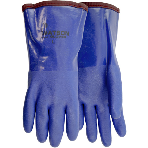 Frost Free Gloves, Size X-Large, 12" L, PVC, Acrylic/Fleece Inner Lining, Winter Weight Fastek