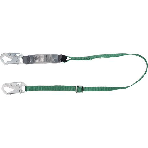 V-Series Lanyard, 6', Snap Hook Center, Snap Hook Leg Ends, Polyester Fastek