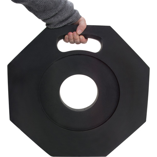 Rubber Base for Premium Delineator Posts, 12 lbs. Fastek