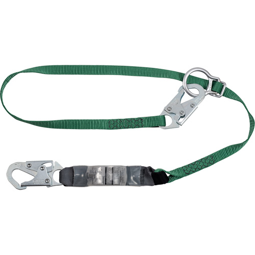 V-Series Lanyard, 4', Snap Hook Center, Snap Hook Leg Ends, Polyester Fastek