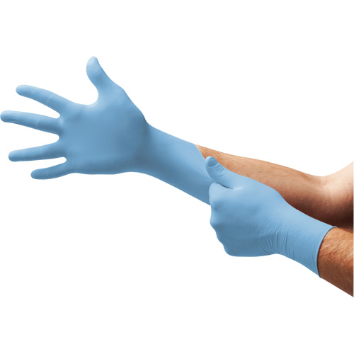 Xceed&reg; XC-310 Examination Gloves, X-Small, Nitrile, 4.3-mil, Powder-Free, Blue, Class 2 Fastek