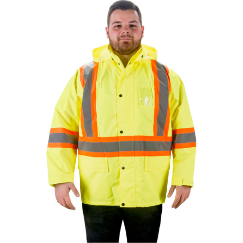 Imperm&eacute;able RZ1000, Polyester, Petit, Jaune lime haute visibilit&eacute; Fastek