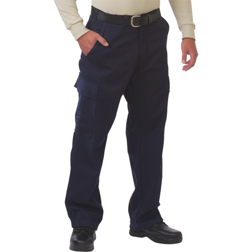 Pantalons cargo Westex UltraSoft, 30, x 36, Bleu marin, 12,4 cal/cm2 Fastek