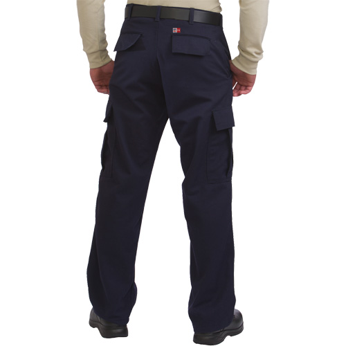 Pantalons cargo Westex UltraSoft, 30, x 36, Bleu marin, 12,4 cal/cm2 Fastek