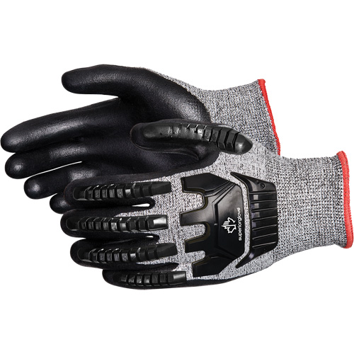 Gants en tricot de composite r&eacute;sistant aux coupures et antichoc TenActiv, 6, Paume en Synth&eacute;tique, Poignet Poignet en tricot Fastek