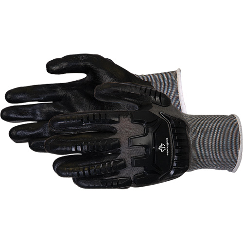 Dexterity&reg; Impact-Resistant Work Gloves, Small, Synthetic Palm, Knit Wrist Cuff Fastek