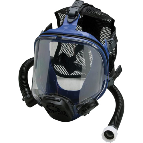 Full-Face Supplied Air Respirator, Silicone, One Size Fastek