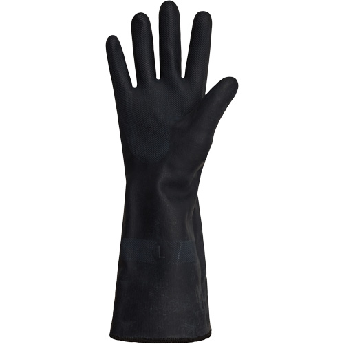 SolvStop Heady-Duty Chemical & Heat-Resistant Gloves, Neoprene, 8, Protects Up To 392° F (200° C) Fastek