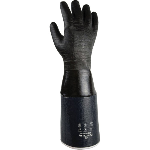 6781R-06-10 Heat Resistant Gloves, Cotton/Neoprene, 10/Large, Protects Up To 500° F (260° C) Fastek