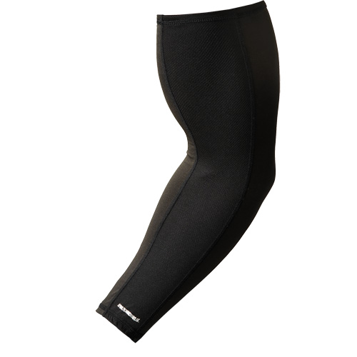 Chill-Its&reg; 6690 Cooling Arm Sleeves, 17", Polyester, Black Fastek