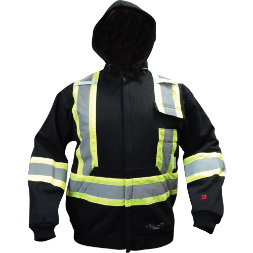 Fire Rated Hoodie, Small, Black Fastek