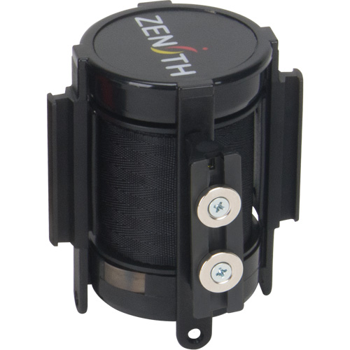 Cassette de ruban magn&eacute;tique pour barri&egrave;re de contr&ocirc;le des foules personnalis&eacute;e, 7', Ruban Noir Fastek