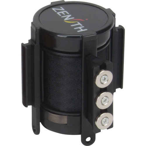 Magnetic Tape Cassette for Build-Your-Own Crowd Control Barrier, 12', Black Tape Fastek