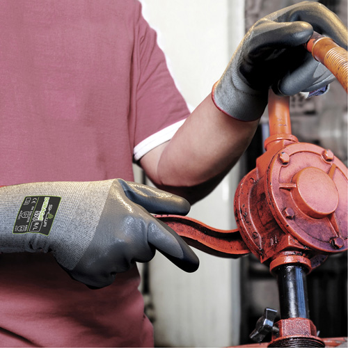 576 Cut Resistant Gloves, Size 6/Small, 13 Gauge, Foam Nitrile Coated, HPPE Shell, ANSI/ISEA 105 Level 3/EN 388 Level C Fastek