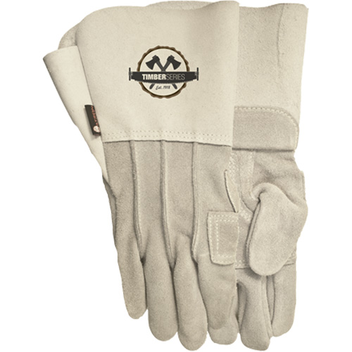 109G Timber Beast Welding Gloves, Split Cowhide, Size 8 Fastek