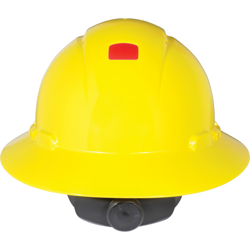 Casque de s&eacute;curit&eacute; &agrave; bordure compl&egrave;te avec capteur Uvicator, Suspension Rochet, ANSI type I Fastek