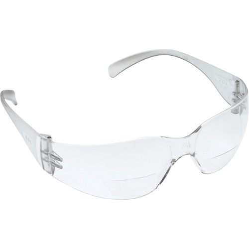 Lunettes de s&eacute;curit&eacute; Virtua avec verres de lecture, Antibu&eacute;e, Transparent, Dioptrie 2,5 Fastek