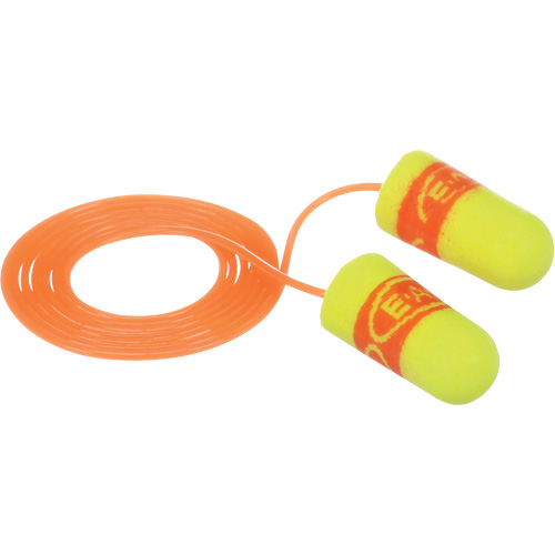 E-A-Rsoft SuperFit Earplugs, Pair - Polybag, Corded Fastek