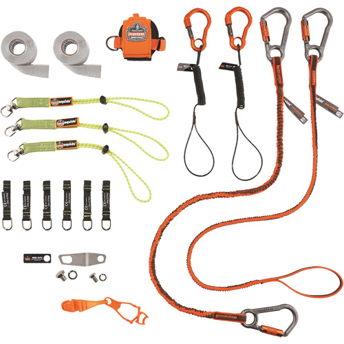 Squids&reg; 3184 Concrete Finisher & Mason's Tool Tethering Kit Fastek
