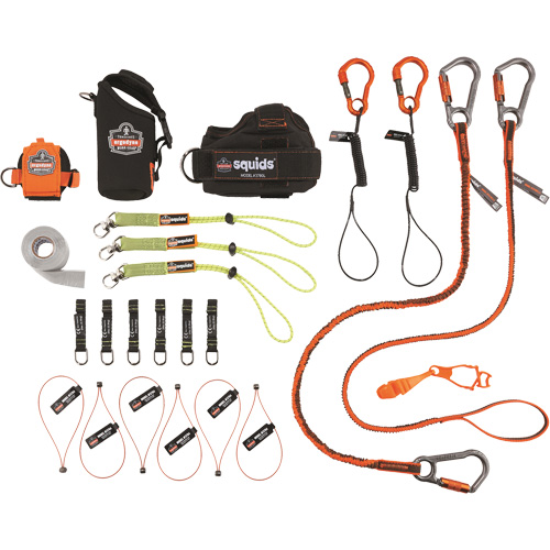 Squids&reg; 3185 Glazier's Tool Tethering Kit Fastek