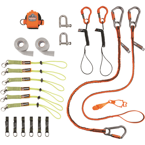 Squids&reg; 3187 Scaffolder's Tool Tethering Kit Fastek