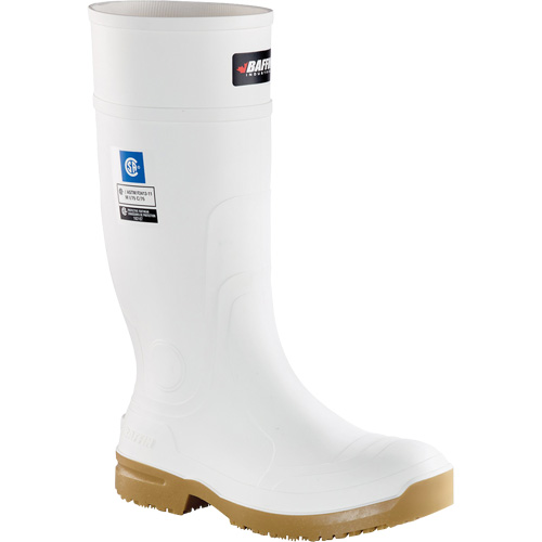 Slip Resistant Boots, Rubber, Steel Toe, Size 12 Fastek