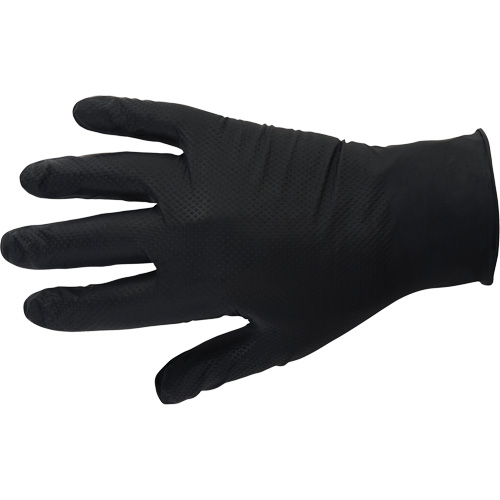Gants jetables Kraken Grip G10 KleenGuard, Petit, Nitrile, 6 mils, Sans poudre, Noir Fastek