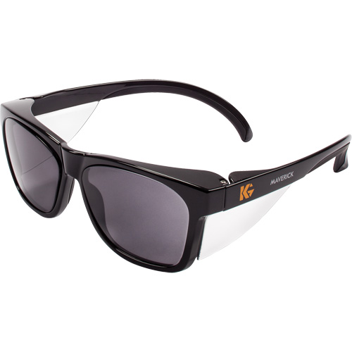 KleenGuard Safety Glasses, Grey/Smoke Lens, Anti-Fog/Anti-Scratch, ANSI Z87+ Fastek