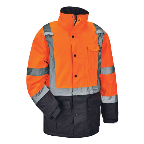 Parka thermique GloWear 8384 de Type R, Orange haute visibilit&eacute;, Grand Fastek