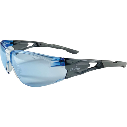 Z2900 Series Safety Glasses, Blue Lens, Anti-Scratch, ANSI Z87+/Meets/Exceeds CSA Z94.3 Fastek