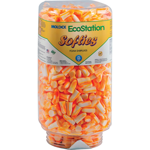 EcoStation Softies&reg; Earplug Refill, Bulk - Canister Fastek