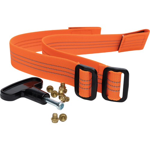 Replacement Brass Cleats & Straps for Midcleat Ice Cleats Fastek