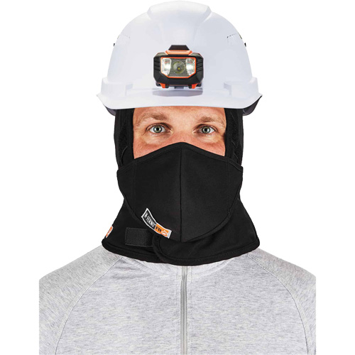 Doublure de casque de s&eacute;curit&eacute; d'hiver r&eacute;sistante au feu N-Ferno avec cache-bouche Fastek