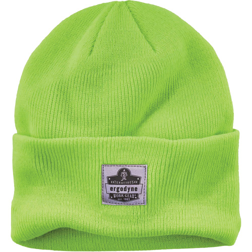 Bonnet en tricot c&ocirc;tel&eacute; N-Ferno, Taille unique, Vert lime haute visibilit&eacute; Fastek