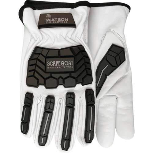 Scape Goat Impact Gloves, X-Small, Goatskin Palm, Slip-On Cuff Fastek