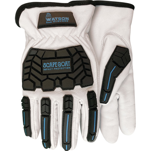 Scape Goat Insulated Impact Gloves, Small, Goatskin Palm, Slip-On Cuff Fastek
