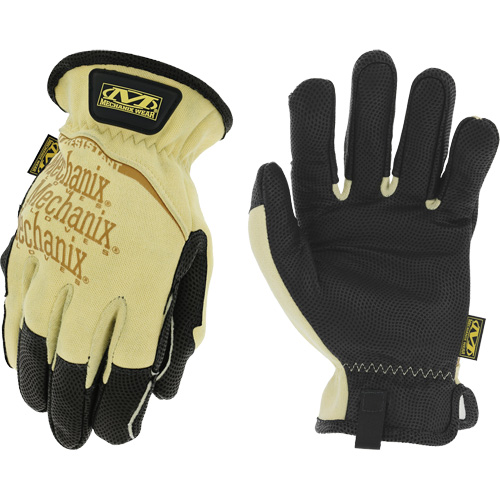 Heat Resistant Gloves, Kevlar&reg;/Leather, 8, Protects Up To 375° F (190° C) Fastek