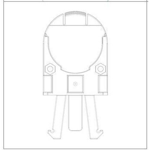 Adaptateur de casque de s&eacute;curit&eacute; pour serre-t&ecirc;tes VeriShield de Howard Leight Fastek