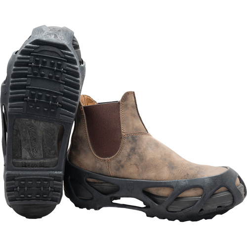 Couvre-chaussures antid&eacute;rapants Slk Grip, &eacute;lastom&egrave;re thermoplastique, Traction Crampon, T-Grand Fastek