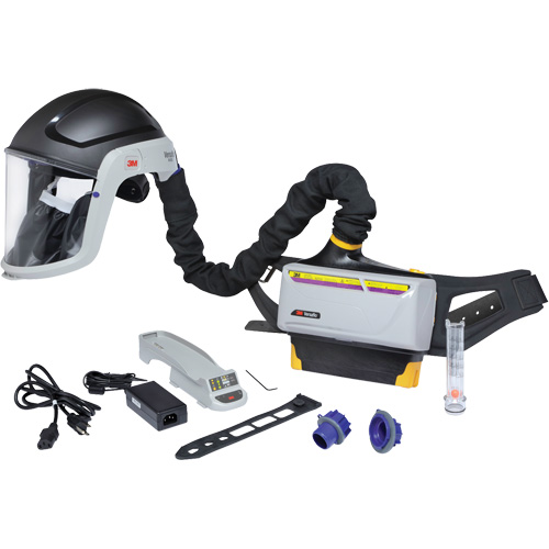 Versaflo TR Series Heavy Industry PAPR Kit, Hard Hat & Faceshield, Lithium-Ion Battery Fastek