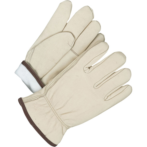 Gants pour conducteur/cordeur, 10, Paume en Cuir fleur de vache, Thinsulate Fastek