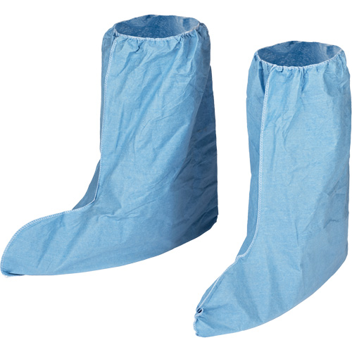 Couvre-bottes ignifuges Pyrolon Plus 2, T-Grand, Tissu ignifug&eacute;, Bleu Fastek