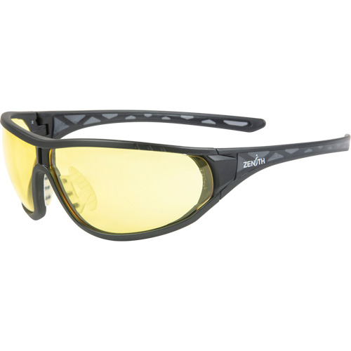 Z3000 Series Safety Glasses, Amber Lens, Anti-Scratch, ANSI Z87+/Meets/Exceeds CSA Z94.3 Fastek