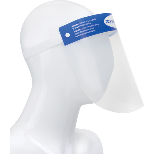Disposable Faceshield with Head Gear, PET Fastek
