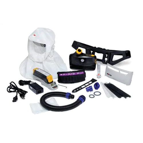 Versaflo Powered Air Purifying Respirator Easy Clean Kit, Loose Fitting Hood & Faceshield, Lithium-Ion Battery Fastek