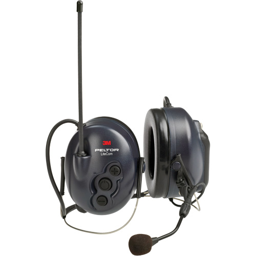 Casque d'&eacute;coute Peltor LiteCom FRS, Style Cordon cervical, 26 dB Fastek