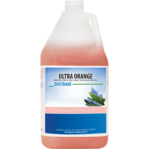 Nettoyant pour les mains Ultra Orange, Liquide, 4 L, Cruche, Parfum&eacute; Fastek